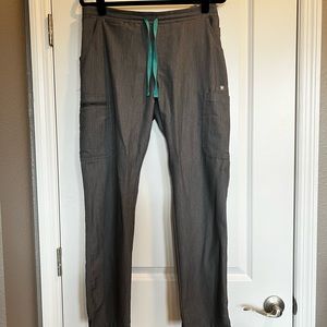 FIGS Yola Skinny Scrub Pants - Gray - M